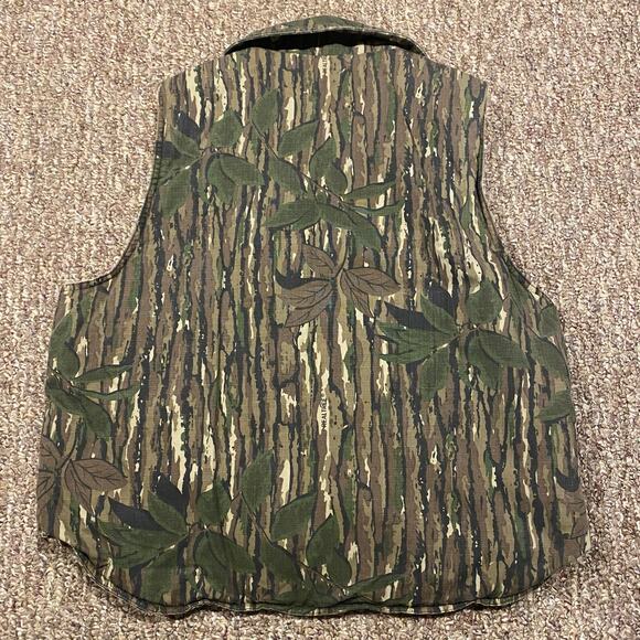 Vintage Red Head Men’s Realtree Camo Camoflauge Hunting Vest Size Medium - Picture 4 of 7